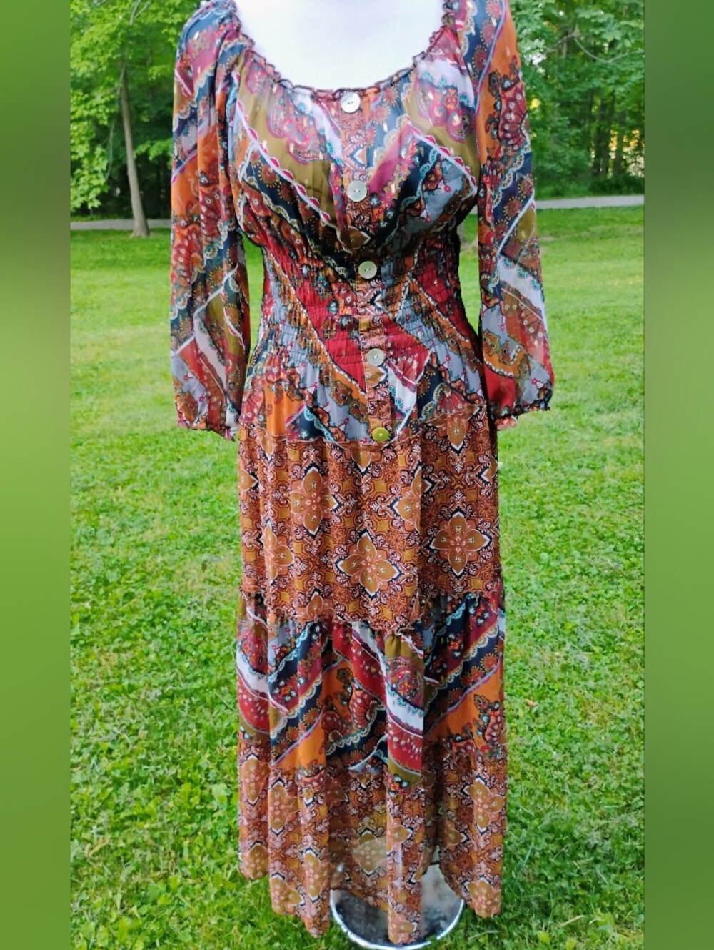Fig and Flower Dress Size Small Boho